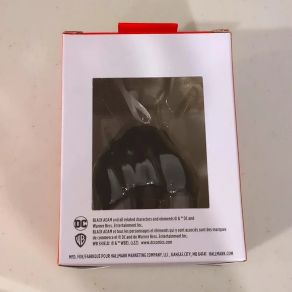 Hallmark Christmas Ornament DC Black Adam NWT - Picture 4 of 5
